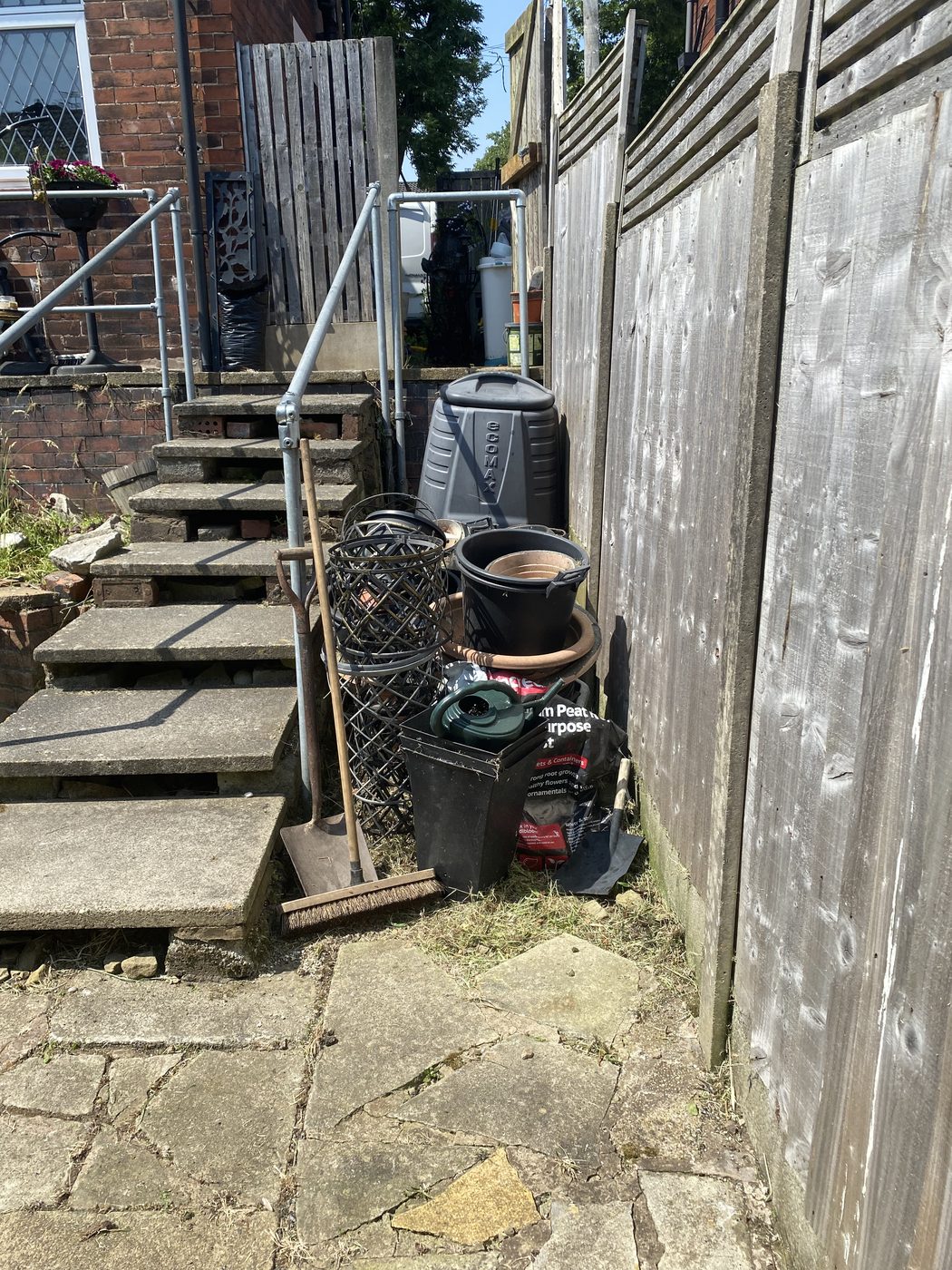 Driveway and patio pressure washing in Darwen - after
