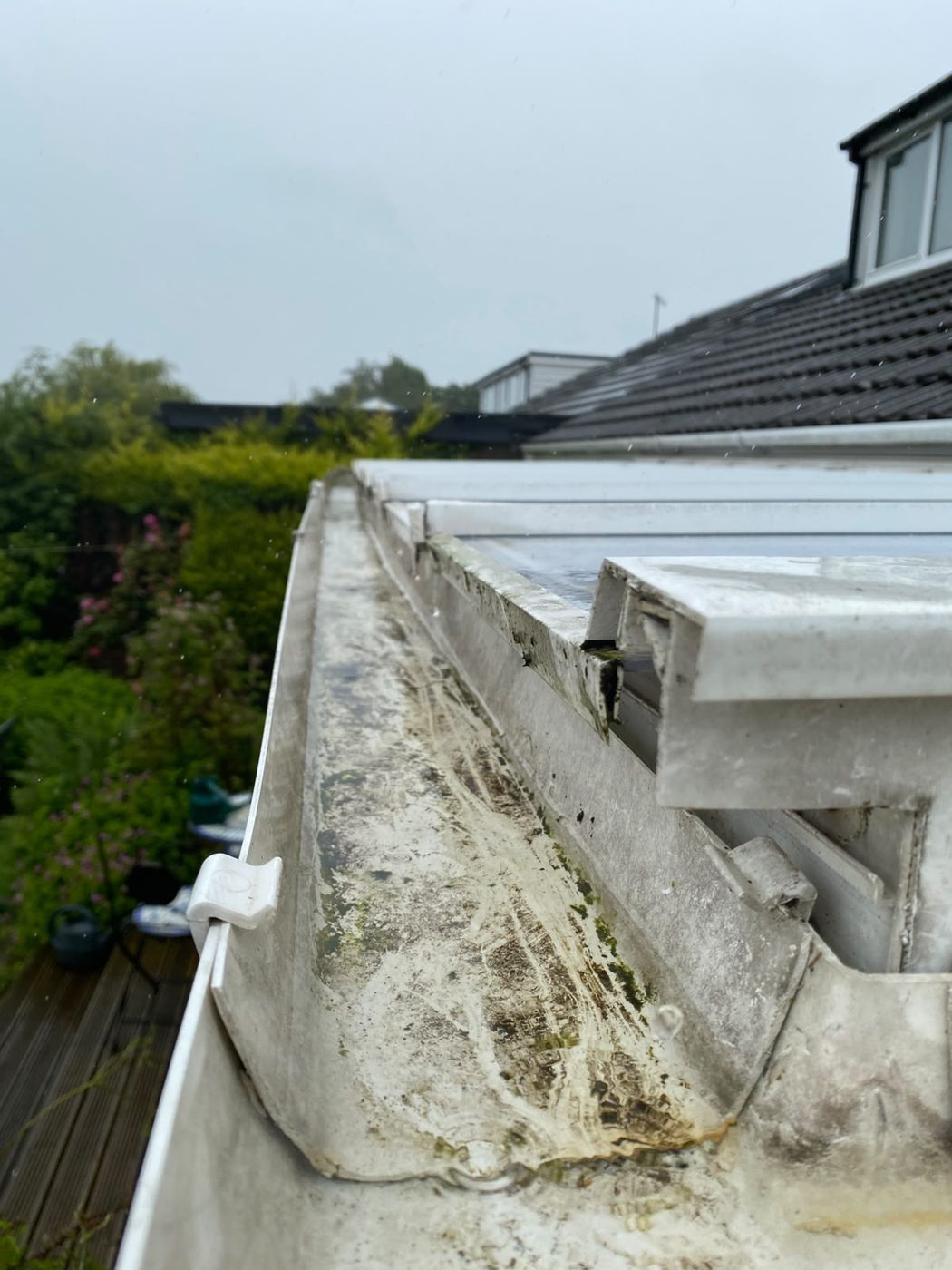 Gutter cleaning in Preston - after